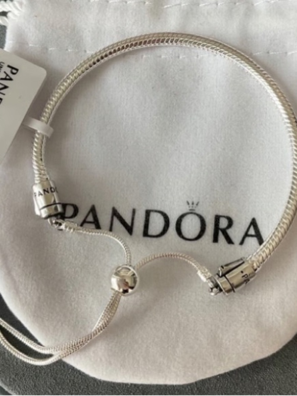 Pandora Sterling sliding Bracelet one size